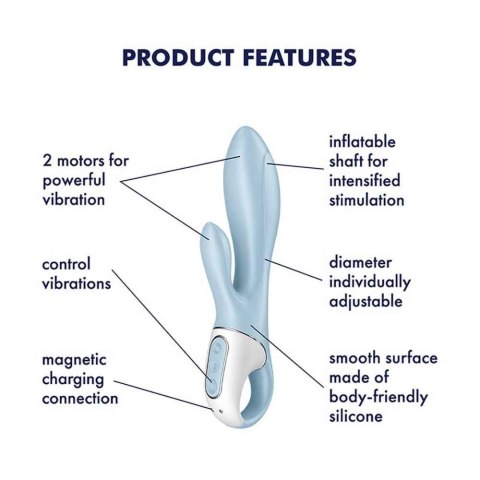 Satisfyer - Wibrator - Air Pump Bunny 1 Satisfyer - Wibrator - Air Pump Bunny 1