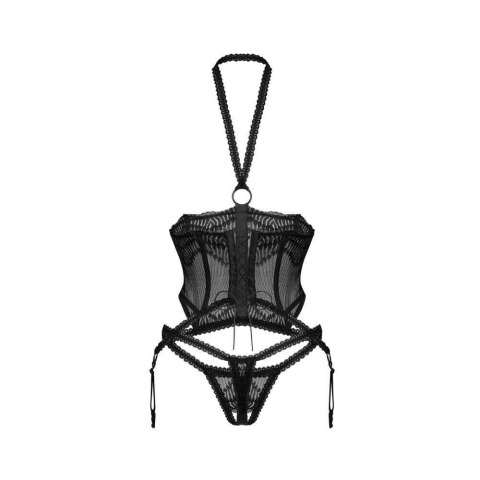 Obsessive - Alliane gorset i stringi L/XL Obsessive - Alliane gorset i stringi L/XL