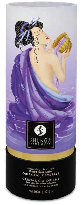 Shunga - Sól do kąpieli - Bath Salts Oriental Crystals Exotic Fruits