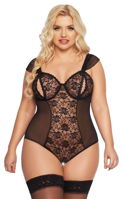 Softline - Body Dora - black 2XL