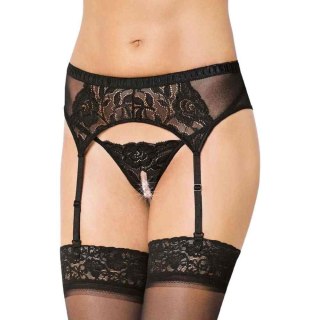 Softline - Pas do pończoch - Garterbelt 3319 - black S/M