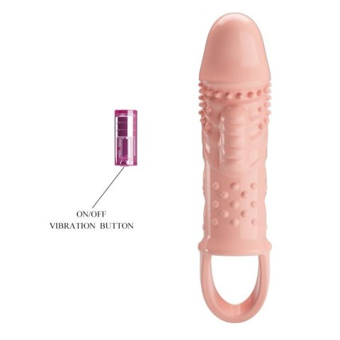 PRETTY LOVE - Cecelia PENIS SLEEVE , Vibration - WYPRZEDAŻ PRETTY LOVE - Cecelia PENIS SLEEVE , Vibration - WYPRZEDAŻ