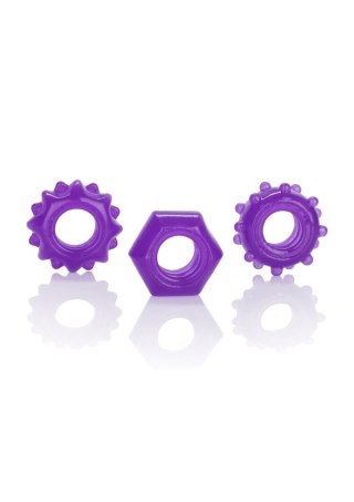 Reversible Ring Set Purple - WYPRZEDAŻ