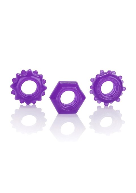 Reversible Ring Set Purple - WYPRZEDAŻ Reversible Ring Set Purple - WYPRZEDAŻ