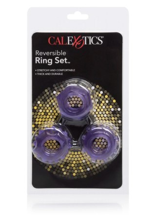 Reversible Ring Set Purple - WYPRZEDAŻ