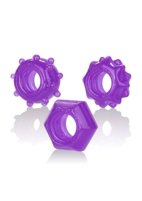 Reversible Ring Set Purple - WYPRZEDAŻ Reversible Ring Set Purple - WYPRZEDAŻ
