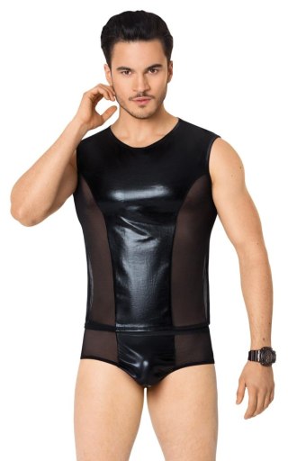 Softline - Komplet - Shirt and Shorts 4605 - black XL