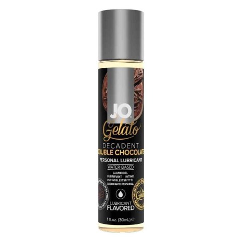 System JO - Lubrykant smakowy - Gelato Double Chocolate Lubricant 30 ml System JO - Lubrykant smakowy - Gelato Double Chocolate Lubricant 30 ml