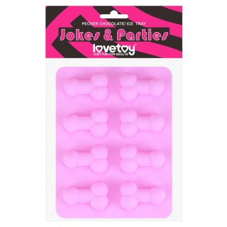 Foremki - Pecker Chocolate/Ice Tray