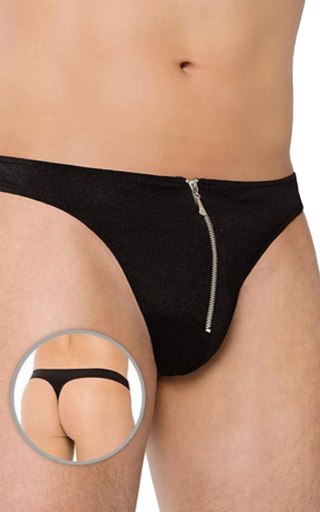 Softline - Stringi - Thongs 4501 - black XL