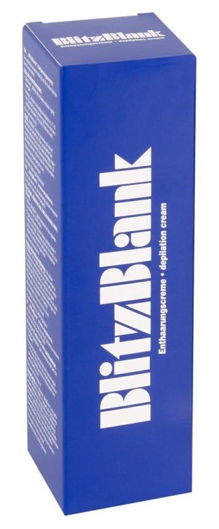 BlitzBlank - Krem do depilacji - shaving cream 125 ml