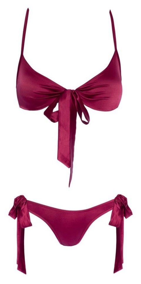 Cottelli - Komplet - Bra and Briefs red S/M Cottelli - Komplet - Bra and Briefs red S/M