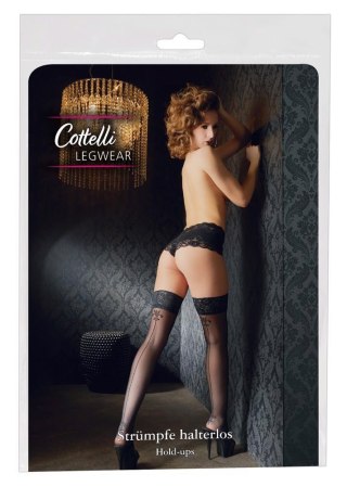 Cottelli - Pończochy - Hold-up Stockings with seam 4