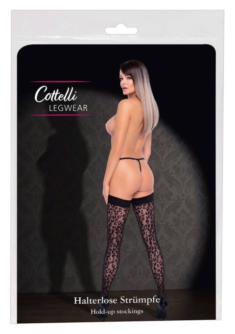 Cottelli - Pończochy - Hold up stockings leo 5 Cottelli - Pończochy - Hold up stockings leo 5