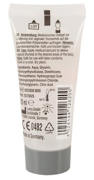 Just Glide - Lubrykant na bazie wody - Performance 20 ml