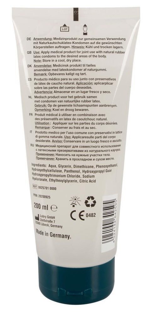 Just Glide - Lubrykant analny - Premium Anal 200 ml Just Glide - Lubrykant analny - Premium Anal 200 ml