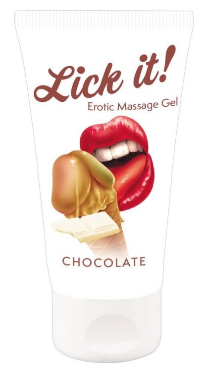 Lick it! - Żel do masażu - Chocolate 50 ml