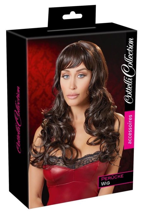 Cottelli - Peruka - Long Dark Brown Wig Cottelli - Peruka - Long Dark Brown Wig