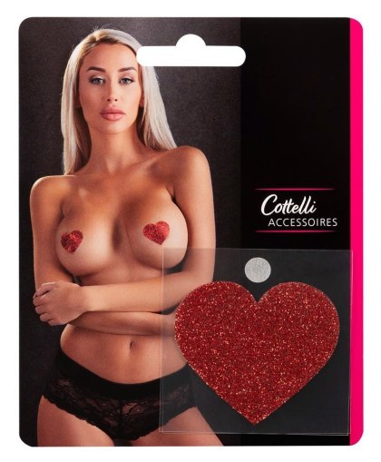 Cottelli - Nasutniki - Nipple Stickers Heart