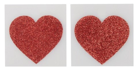 Cottelli - Nasutniki - Nipple Stickers Heart Cottelli - Nasutniki - Nipple Stickers Heart
