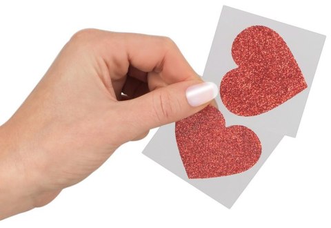 Cottelli - Nasutniki - Nipple Stickers Heart Cottelli - Nasutniki - Nipple Stickers Heart