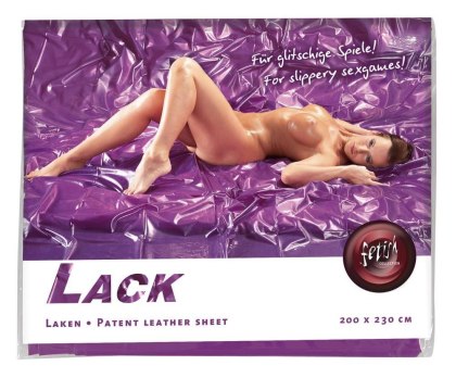 Mata do mokrych zabaw - Vinyl Bed Sheet purple 200x230