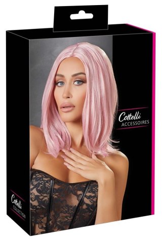 Cottelli - Peruka - Wig, bob, pink