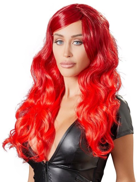 Cottelli - Peruka - Wig red wavy long Cottelli - Peruka - Wig red wavy long