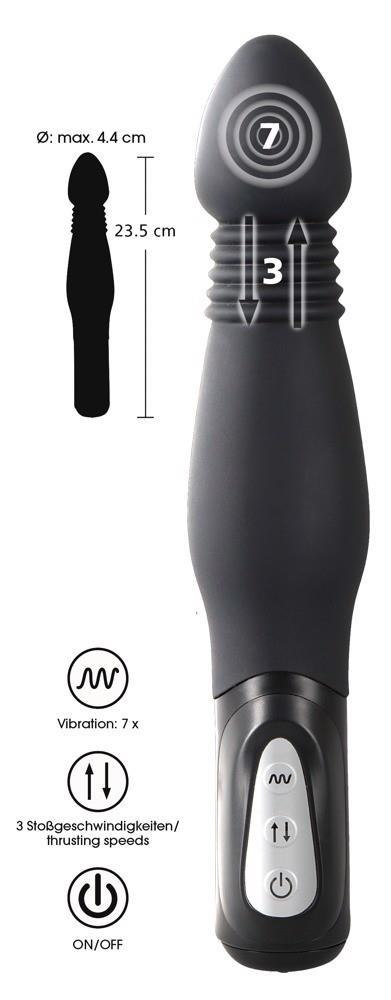 Y2T Black Thrusting Anal Vibe Y2T Black Thrusting Anal Vibe