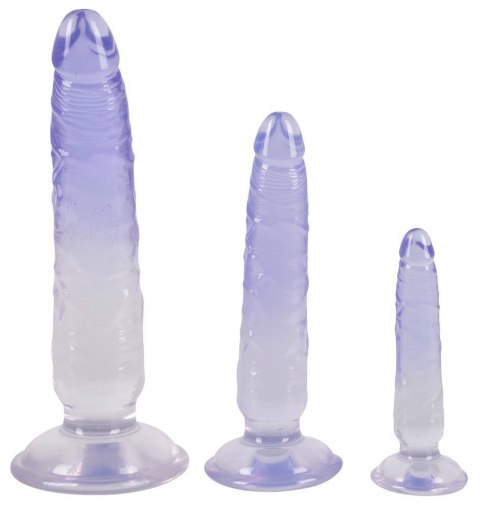 Zestaw 3 szt dildo - natural dildo set Zestaw 3 szt dildo - natural dildo set