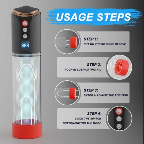 Automatic Pump - 8 sucking modes,counting mode Automatic Pump - 8 sucking modes,counting mode