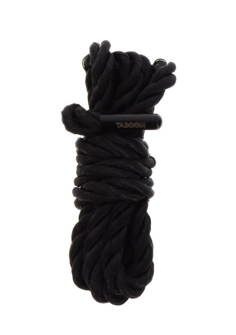 Lina do wiązania Taboom Bondage Rope 1.5 meter 7 mm Black