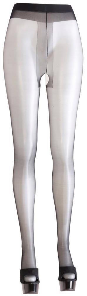 Rajstopy - Crotchless Tights black 3