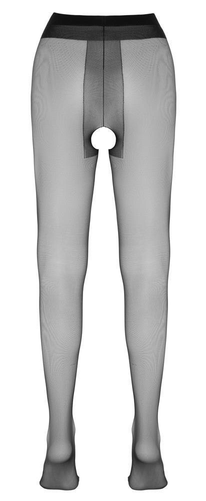 Rajstopy - Crotchless Tights black 3
