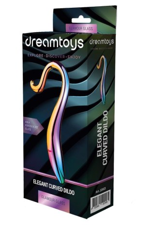 Dildo - GLAMOUR GLASS ELEGANT CURVED DILDO