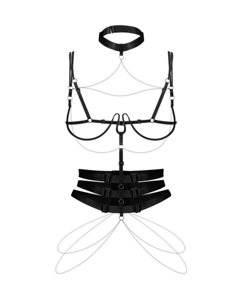 Obsessive - Premisis Black uprząż S/M/L Obsessive - Premisis Black uprząż S/M/L