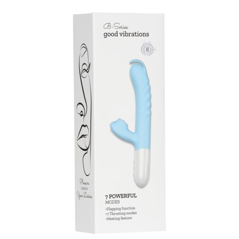 Silicone Vibrator 7 Powerful Modes - Flapping and 7 ThrustingHeating Silicone Vibrator 7 Powerful Modes - Flapping and 7 ThrustingHeating