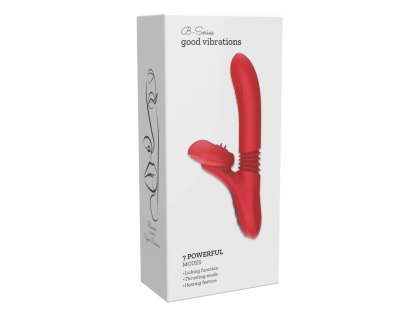Silicone Vibrator 7 Powerful Modes - Licking,Thrusting and Heating
