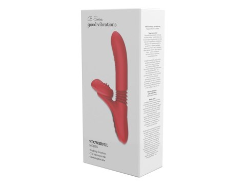 Silicone Vibrator 7 Powerful Modes - Licking,Thrusting and Heating
