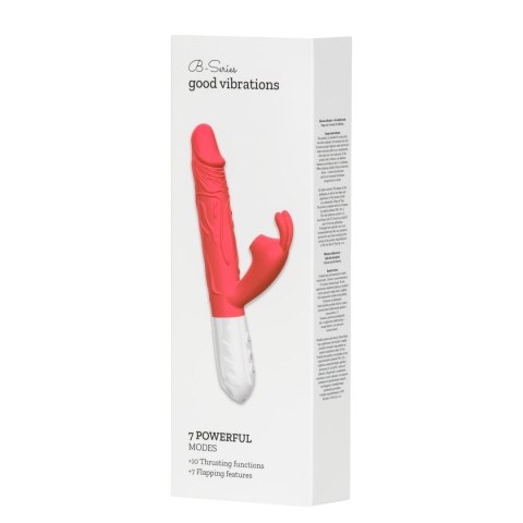 Silicone Vibrator 7 Vibration modes -10 thrusting and7 Flapping Silicone Vibrator 7 Vibration modes -10 thrusting and7 Flapping