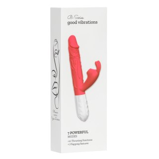 Silicone Vibrator 7 Vibration modes -10 thrusting and7 Flapping