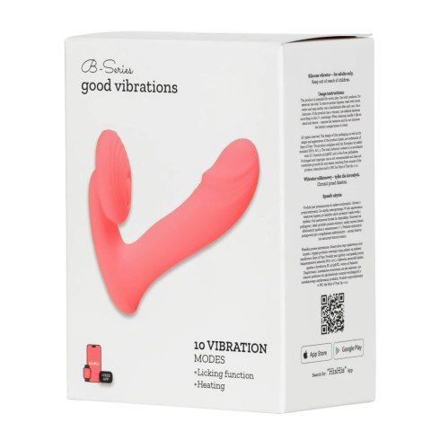 Silicone vibrator 10 vibration modes, Licking, Heating + APP control Silicone vibrator 10 vibration modes, Licking, Heating + APP control