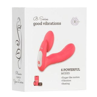Silicone vibrator 3 speeds, 6 frequencies,Finger function,Heating + APP control