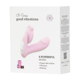 Silicone vibrator 3 speeds, 6 frequenciesFinger function, Heating + APP control