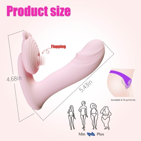 Silicone vibrator 3 speeds, 6 frequenciesFinger function, Heating + APP control Silicone vibrator 3 speeds, 6 frequenciesFinger function, Heating + APP control