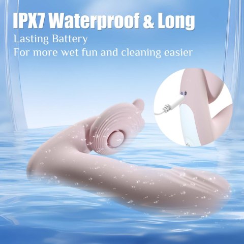 Silicone vibrator 3 speeds, 6 frequenciesFinger function, Heating + APP control Silicone vibrator 3 speeds, 6 frequenciesFinger function, Heating + APP control