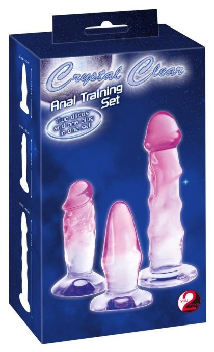 Zestaw 3 szt dildo - dildo set