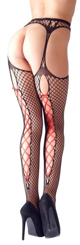 Cottelli - Pończochy - Suspender Tights S/M