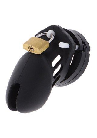 Klatka na penisa - Chastity Cock Cage Silicone S Black