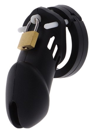 Klatka na penisa - Chastity Cock Cage Slicone L Black